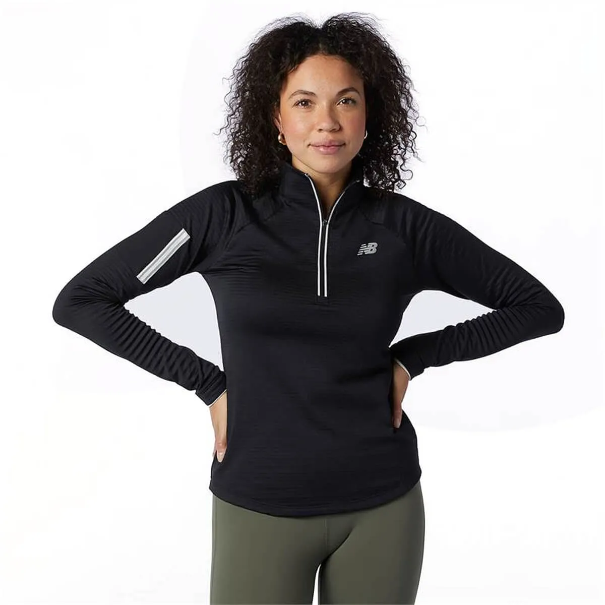 New Balance Heat Grid Half Zip Womens