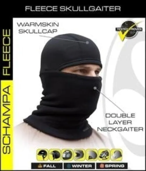 NG003 Double Layer Fleece Neck gaiter with Warmskin Skullcap