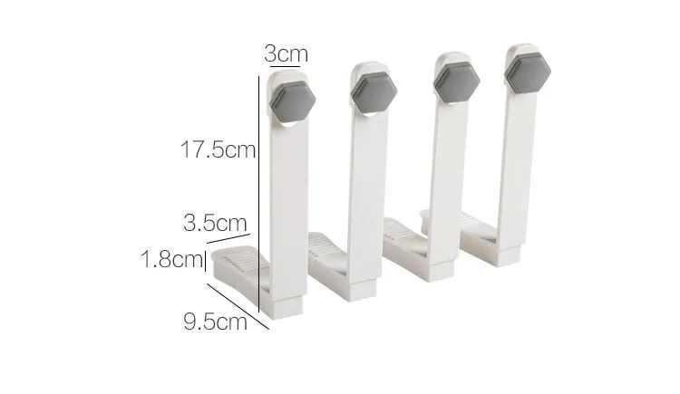 Non-Slip Bed Sheet Holder Clip Set