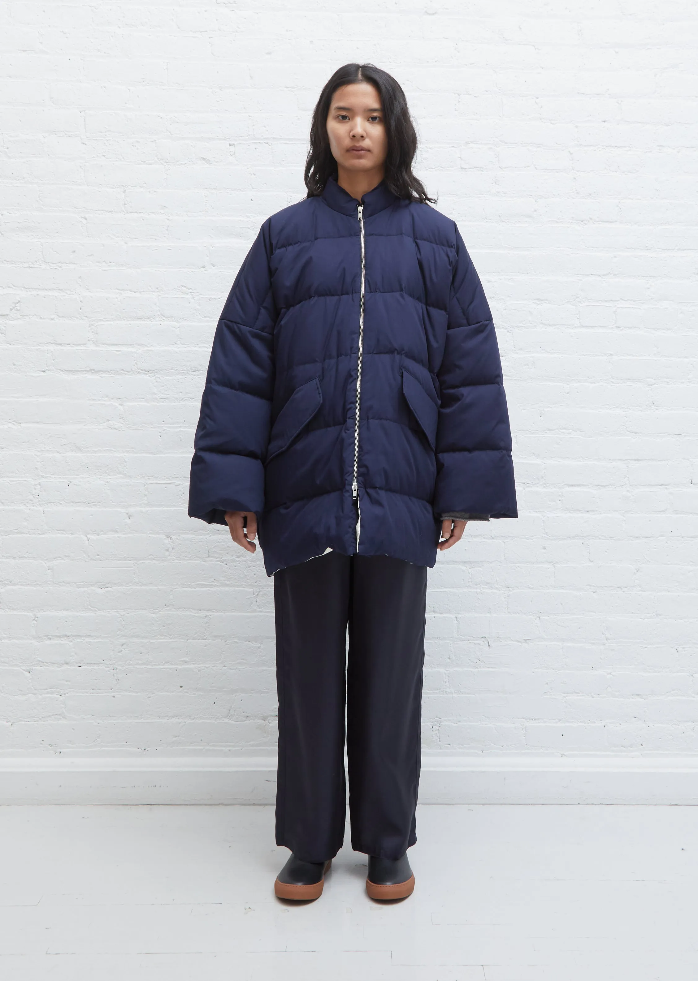 October Down Jacket — Dark Navy