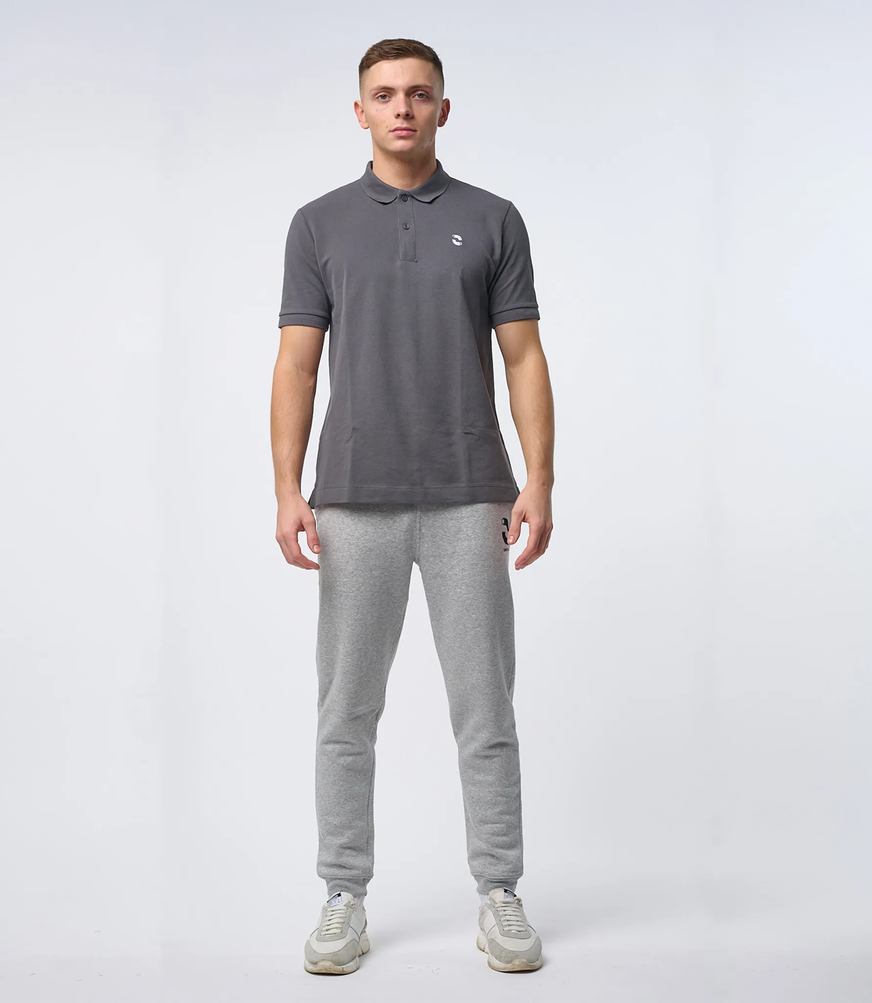 Omnitau Men's Classics Organic Cotton Sweatpants - Heather Grey