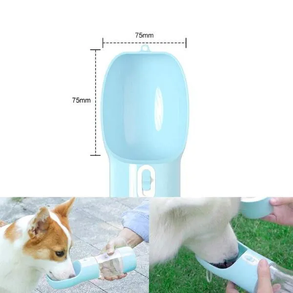 On-The-Go Water & Snack Bottle