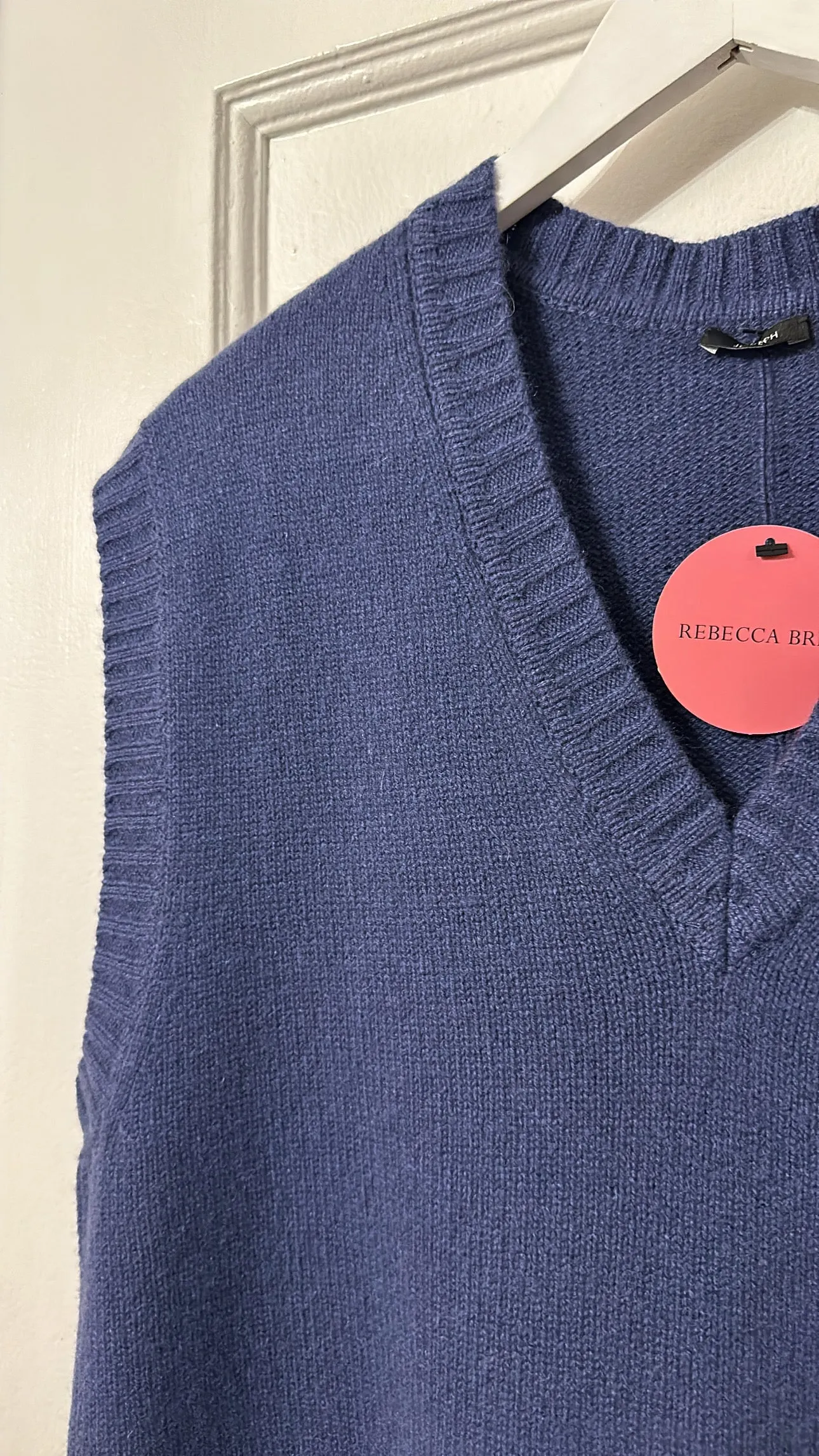 'Open' Cashmere Vest