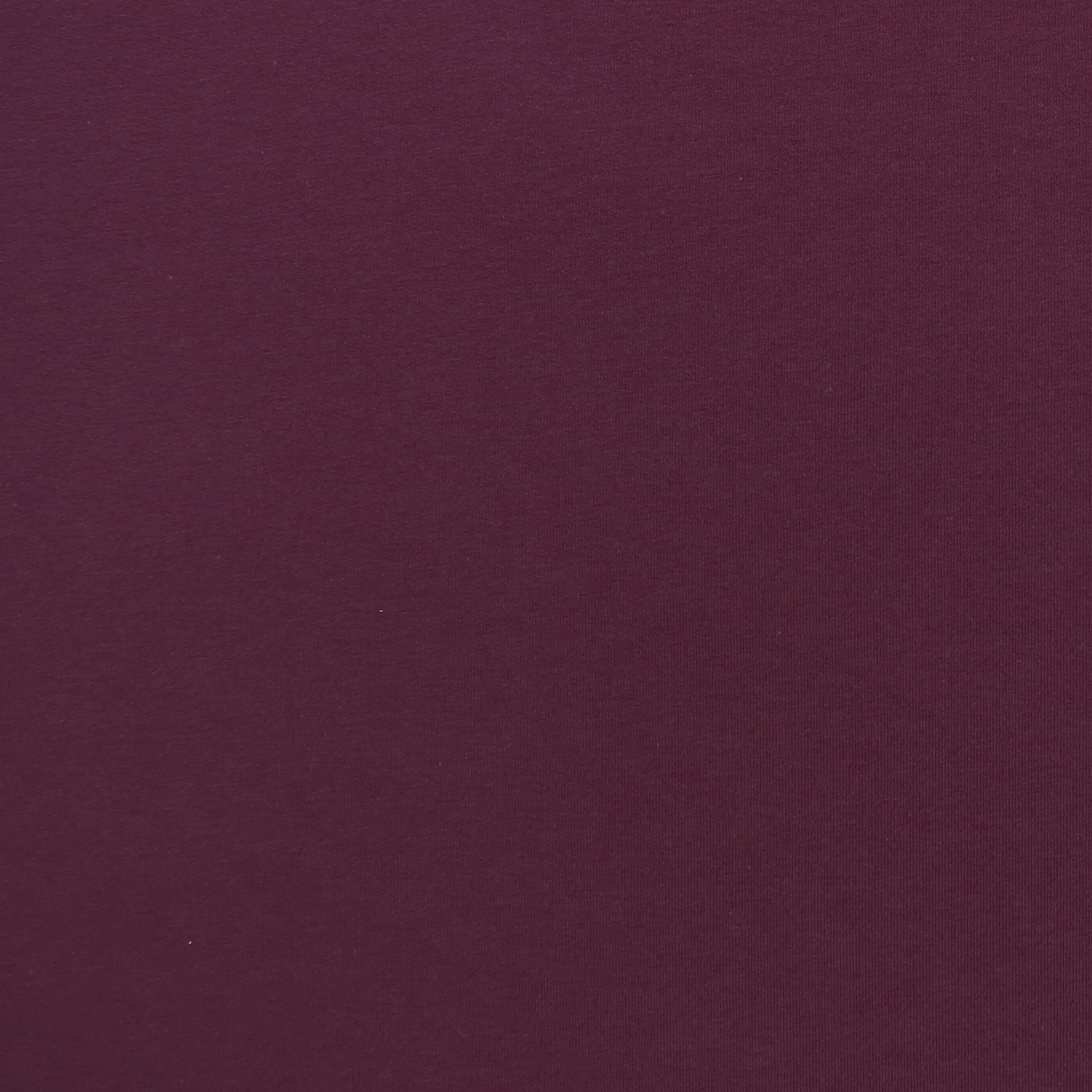 Organic Cotton French Terry - Aubergine Purple - END OF BOLT 81cm