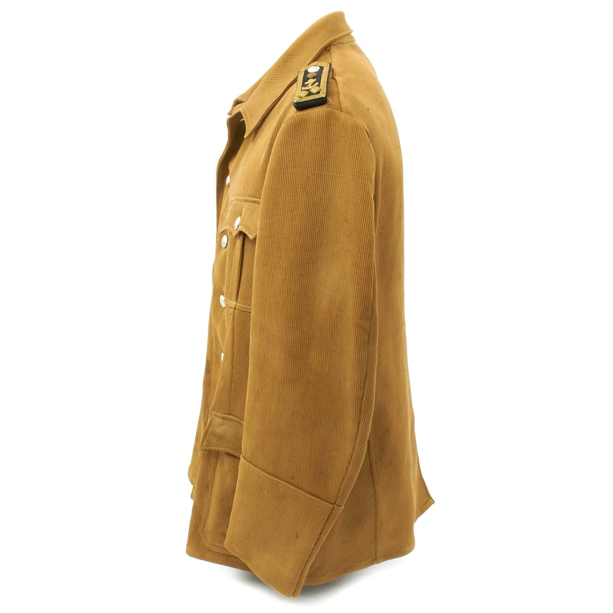 Original German WWII Kriegsmarine Corduroy Officer Jacket - Stabsbootsman