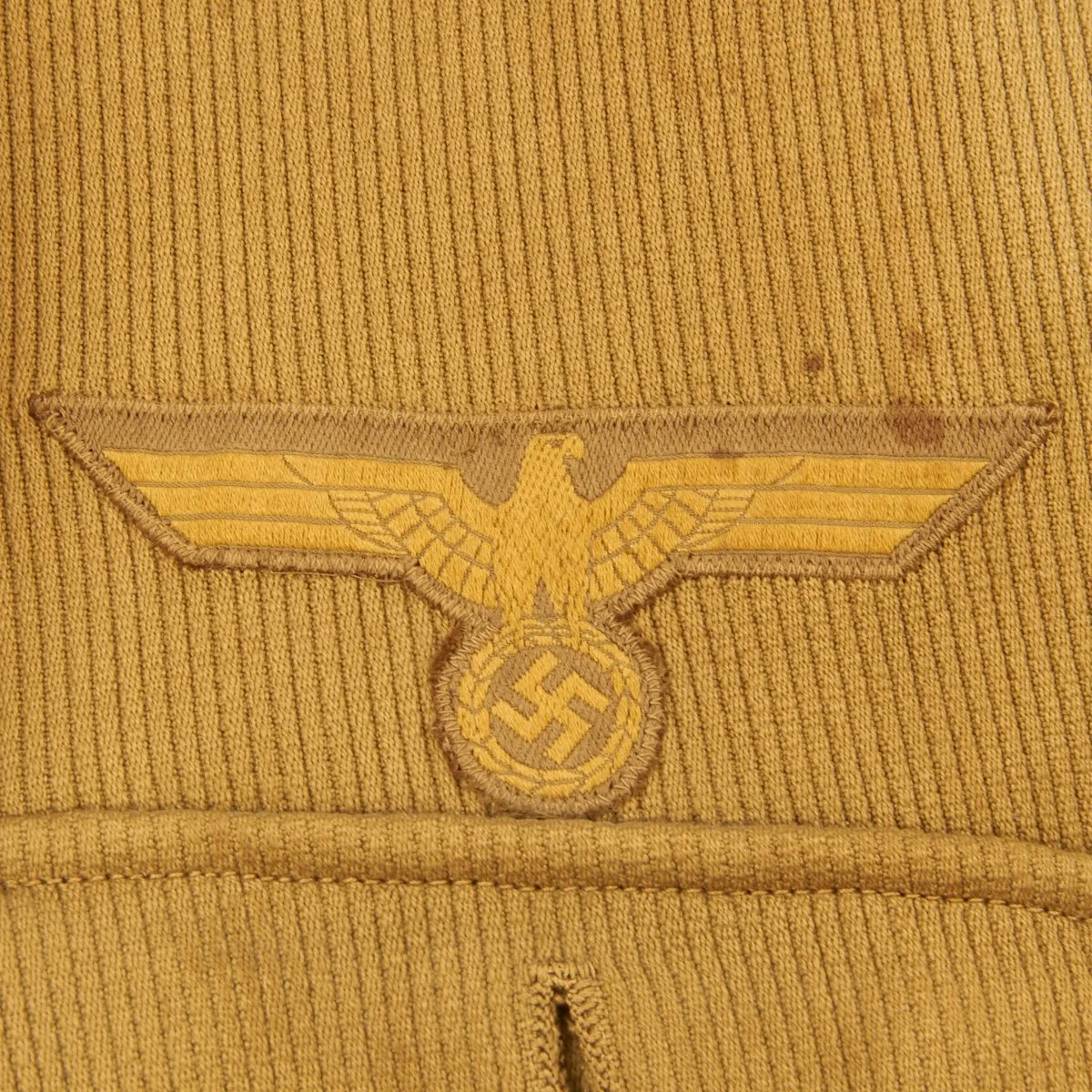 Original German WWII Kriegsmarine Corduroy Officer Jacket - Stabsbootsman