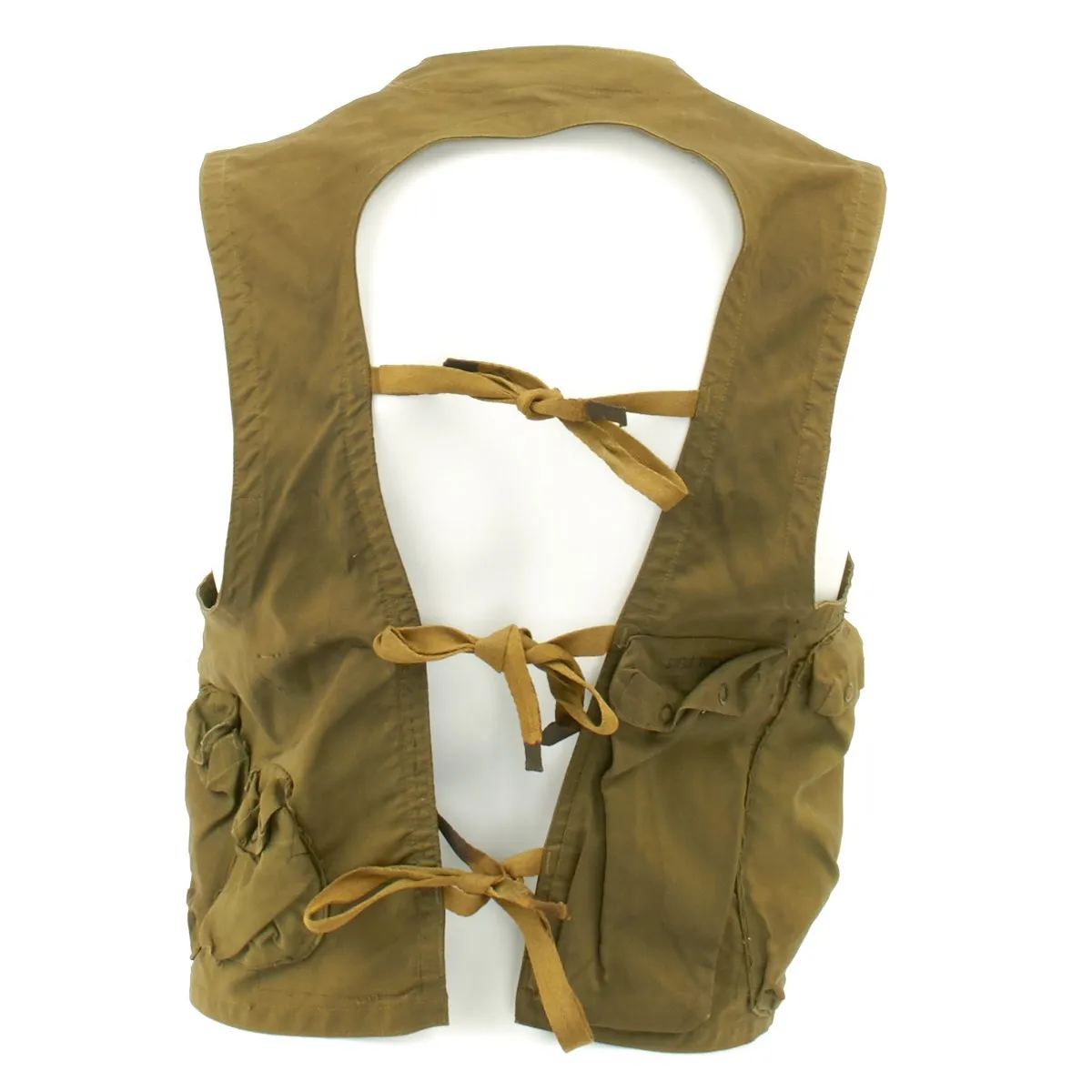 Original U.S. WWII USAAF Pilot Type C-1 Emergency Sustenance Vest - Arsenal Modified