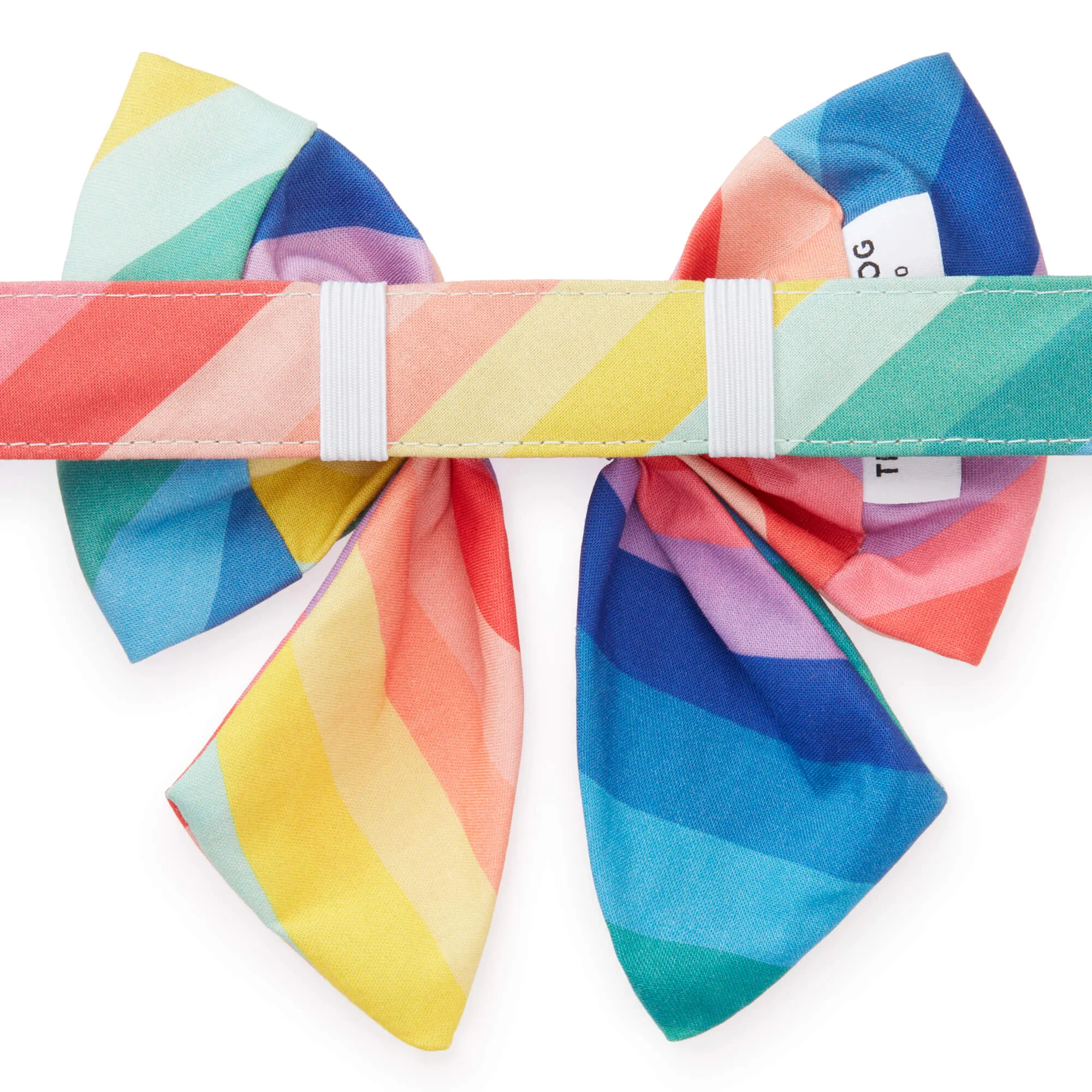 Over the Rainbow Lady Dog Bow