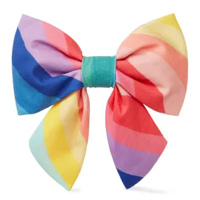 Over the Rainbow Lady Dog Bow