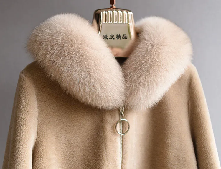 Perfect Opportunity Women's Real Fur Coat