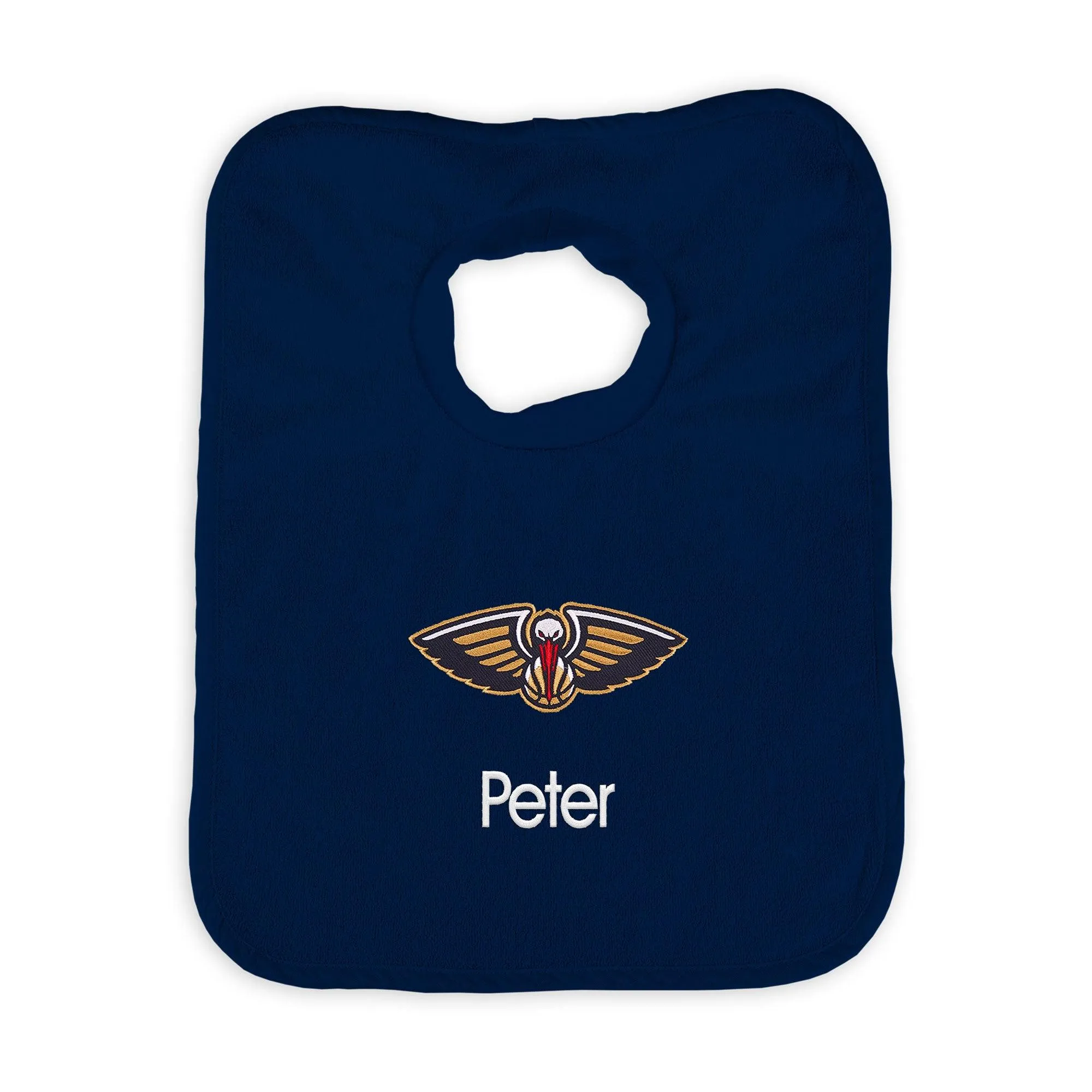 Personalized New Orleans Pelicans Pullover Bib