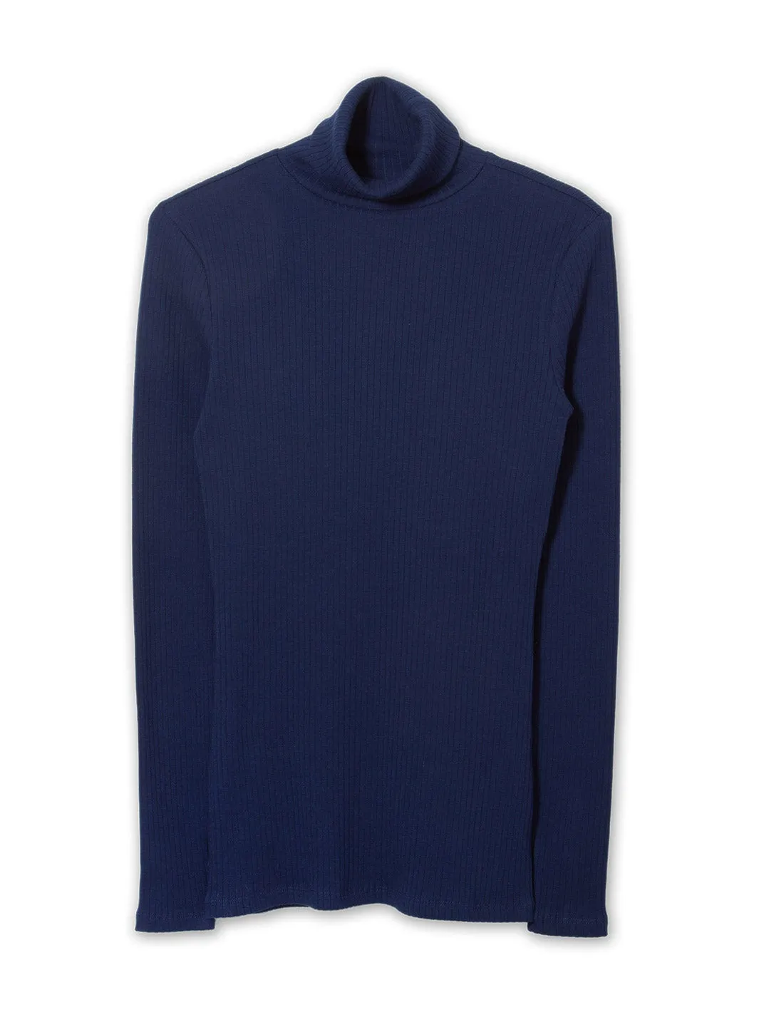 Peveril roll neck jersey top