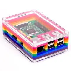 Pibow 3 Case For Raspberry Pi 3B, 2, and B 