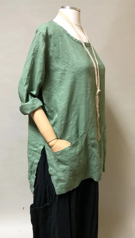 Pocket Tunic Linen