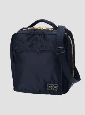 Porter-Yoshida & Co Tanker Square Shoulder Bag in Iron Blue