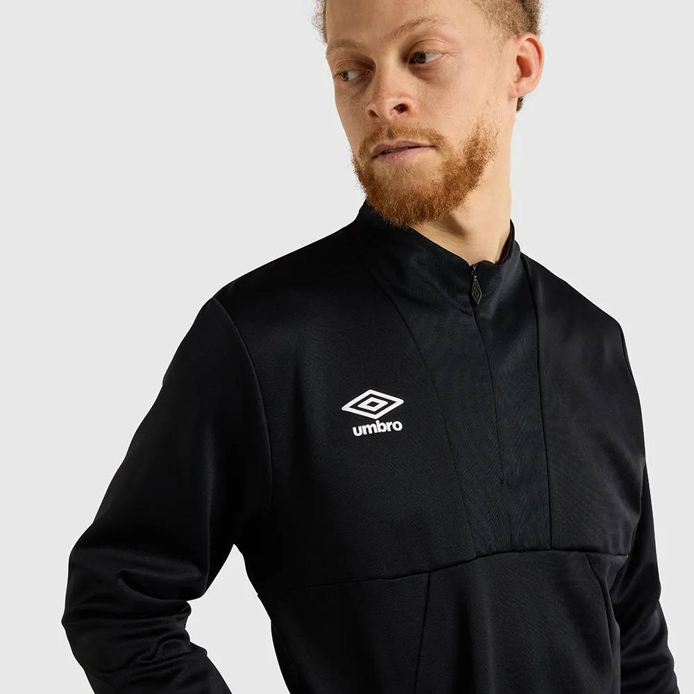 Premier 1/2 Zip Fleeve - Black