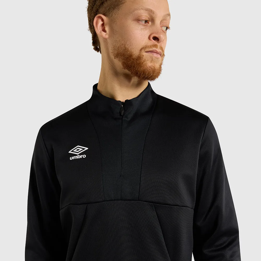 Premier 1/2 Zip Fleeve - Black