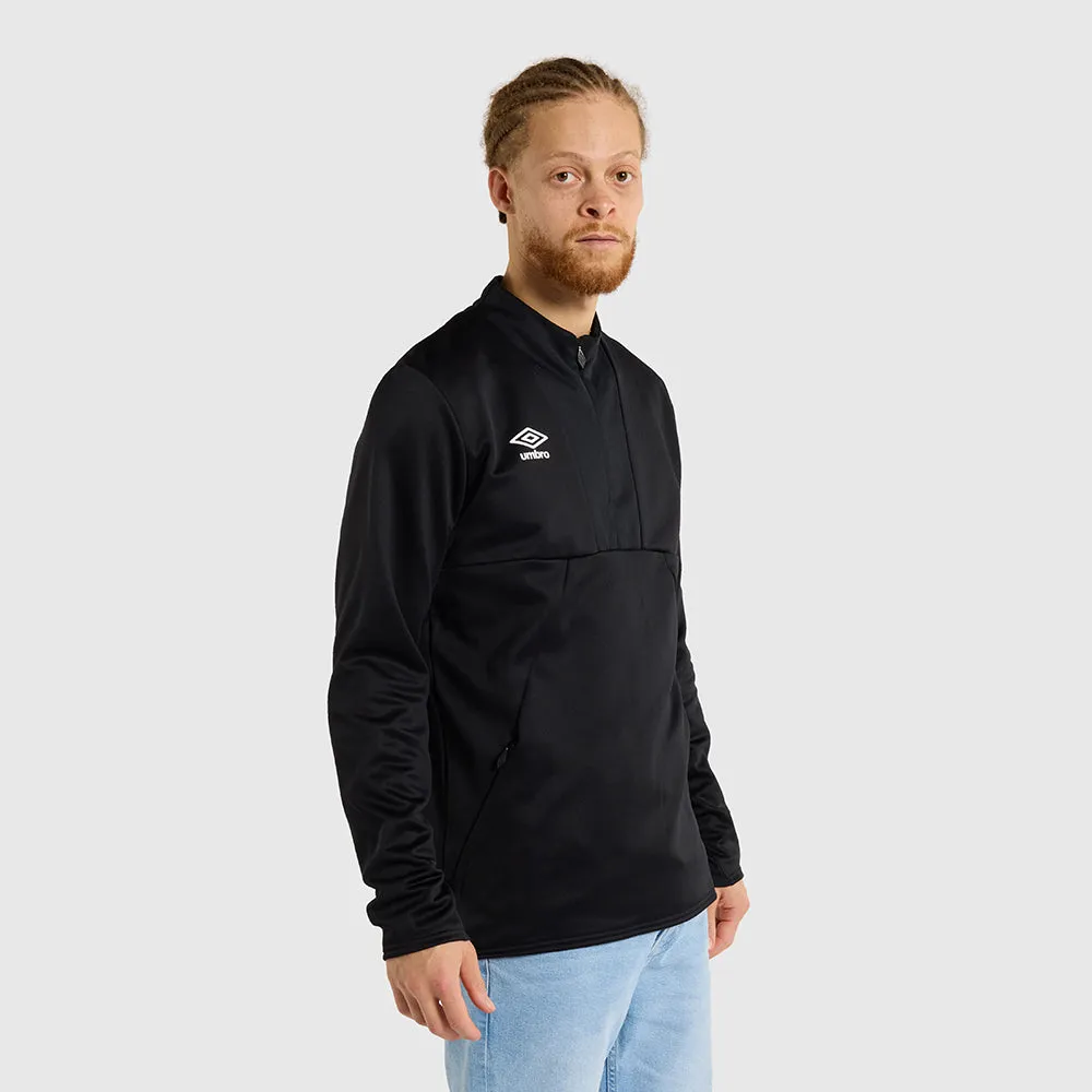 Premier 1/2 Zip Fleeve - Black