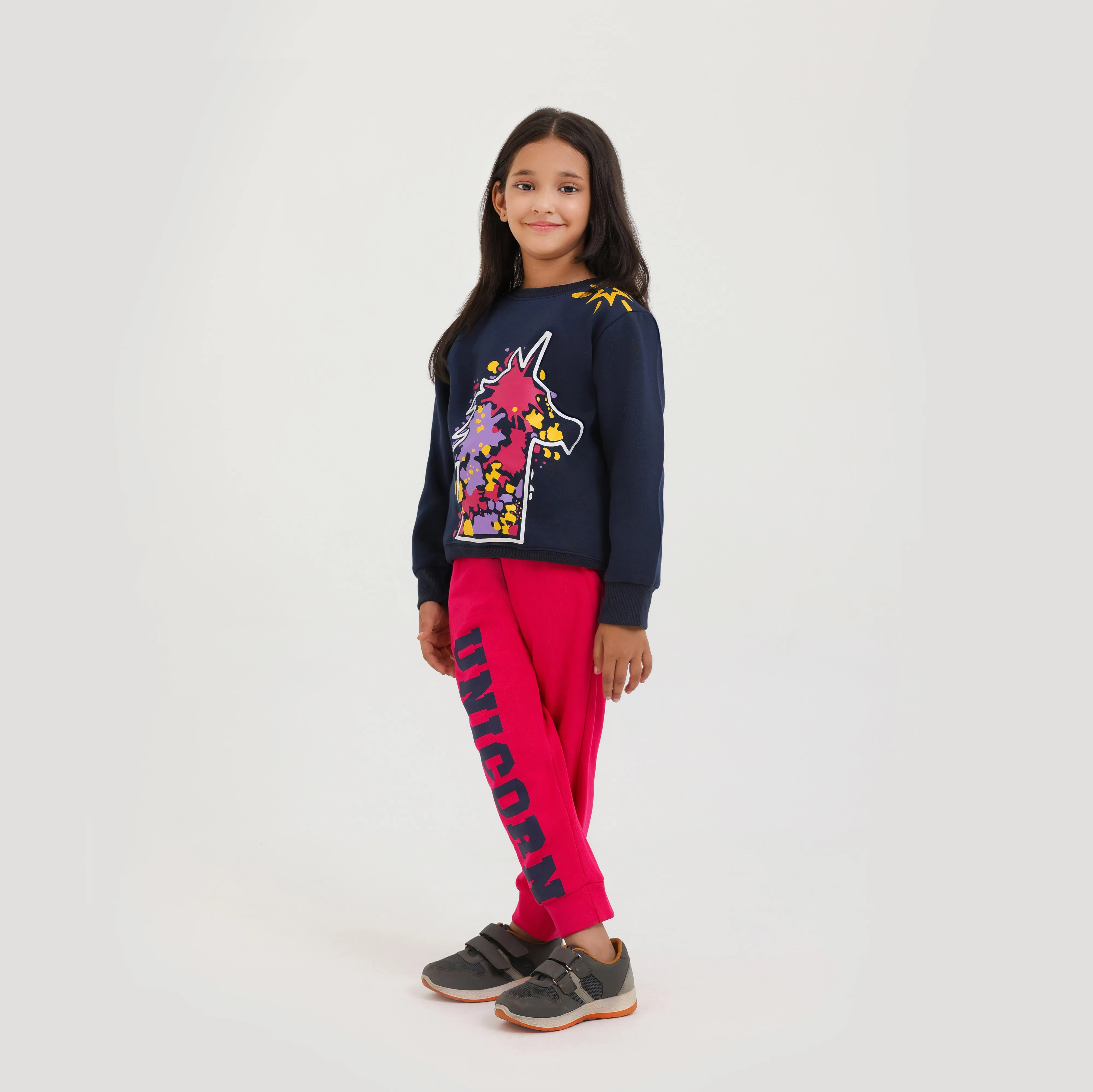 Premium Quality Fleece  SWEAT Suit For Girls