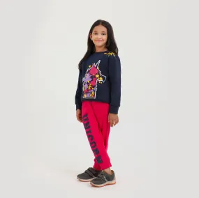 Premium Quality Fleece  SWEAT Suit For Girls