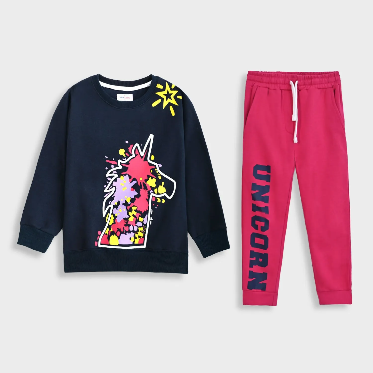 Premium Quality Fleece  SWEAT Suit For Girls