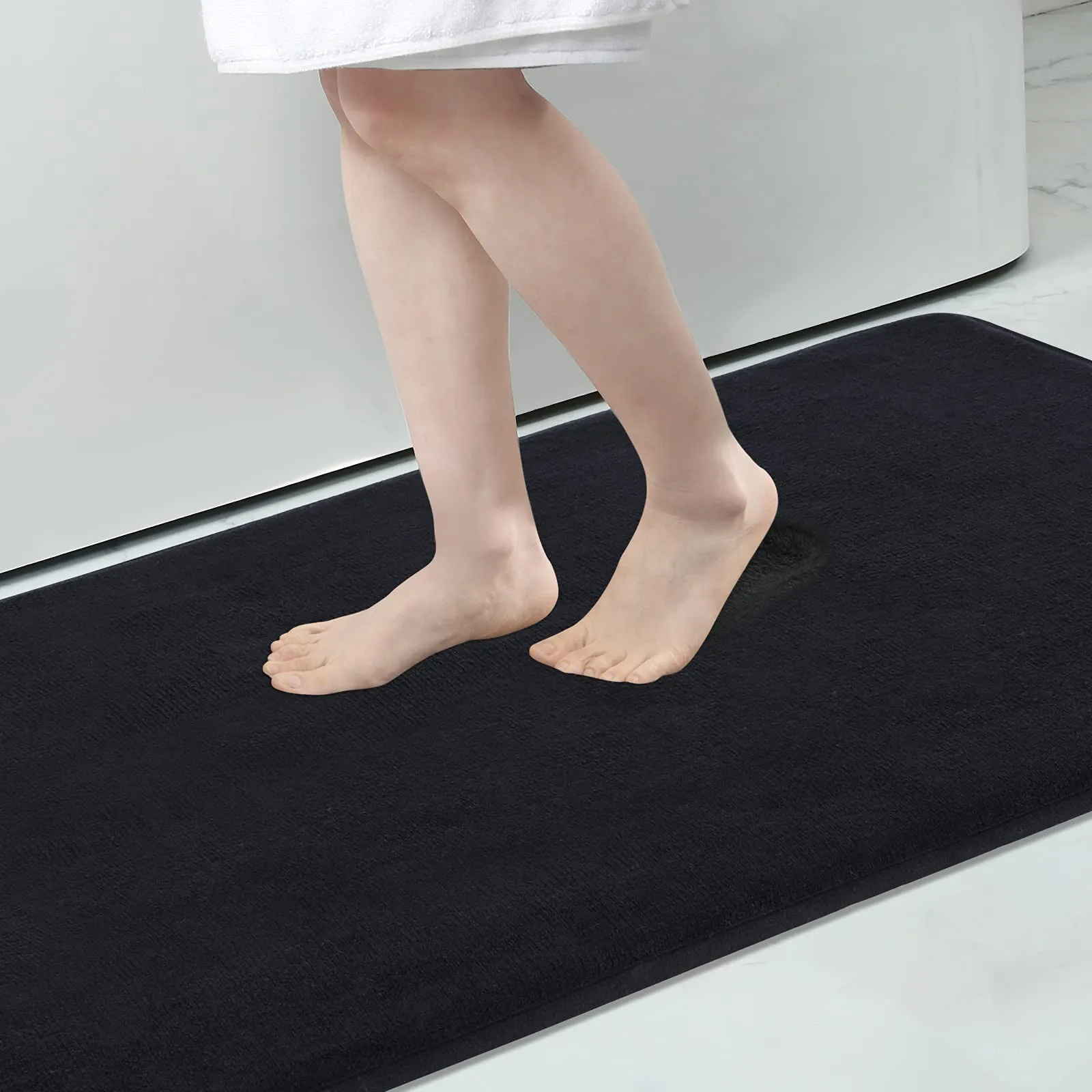 Quick Absorbent Anti Slip Memory Foam Bath Mat