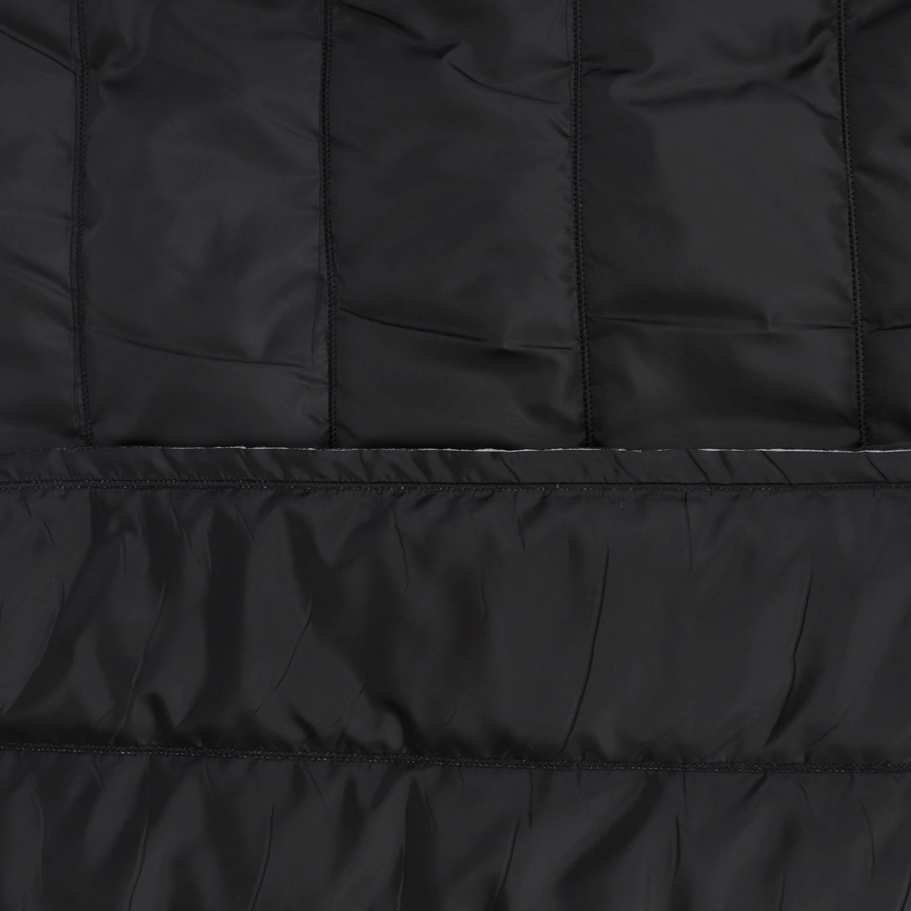 Quilted Coating - Black