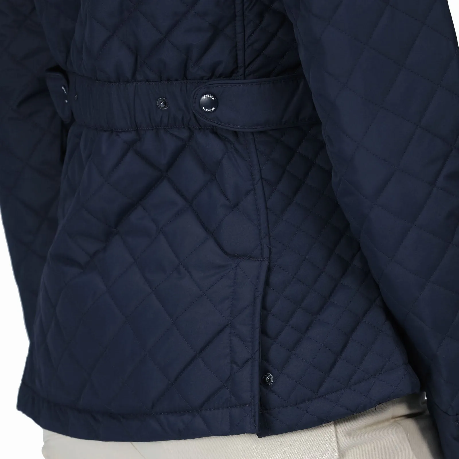 Regatta Womens Charleigh Quilted Insulated Zip Up Jacket