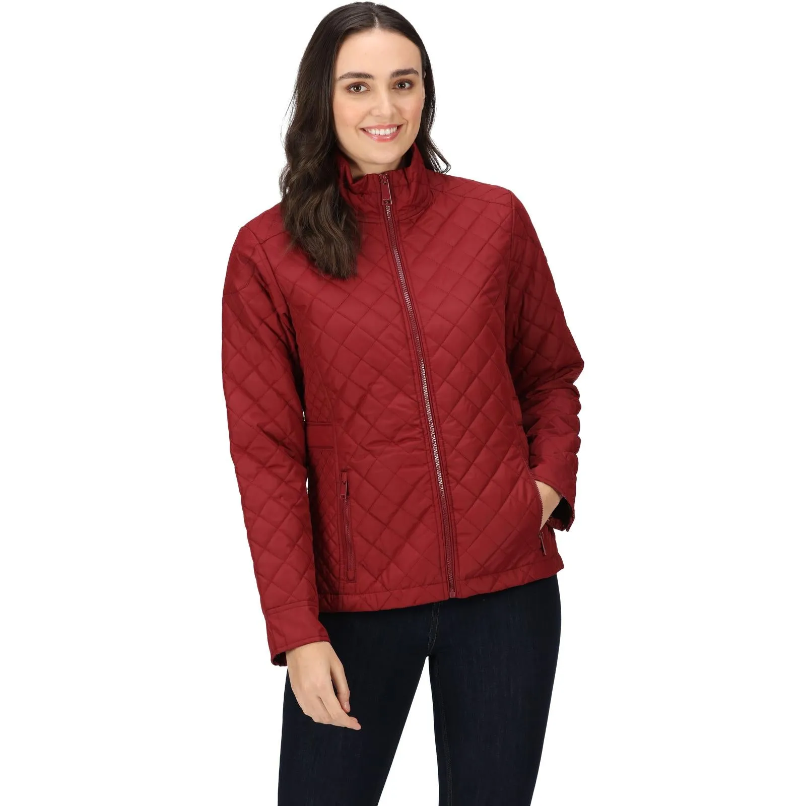 Regatta Womens Charleigh Quilted Insulated Zip Up Jacket