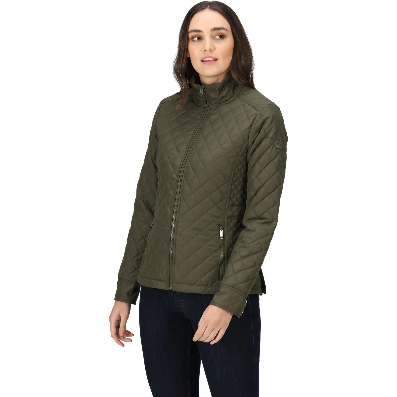 Regatta Womens Charleigh Quilted Insulated Zip Up Jacket