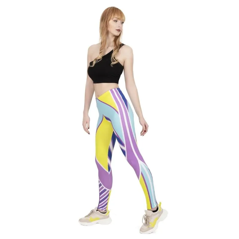 Regular Leggings (8-12 UK Size) - Fluorescent Sport