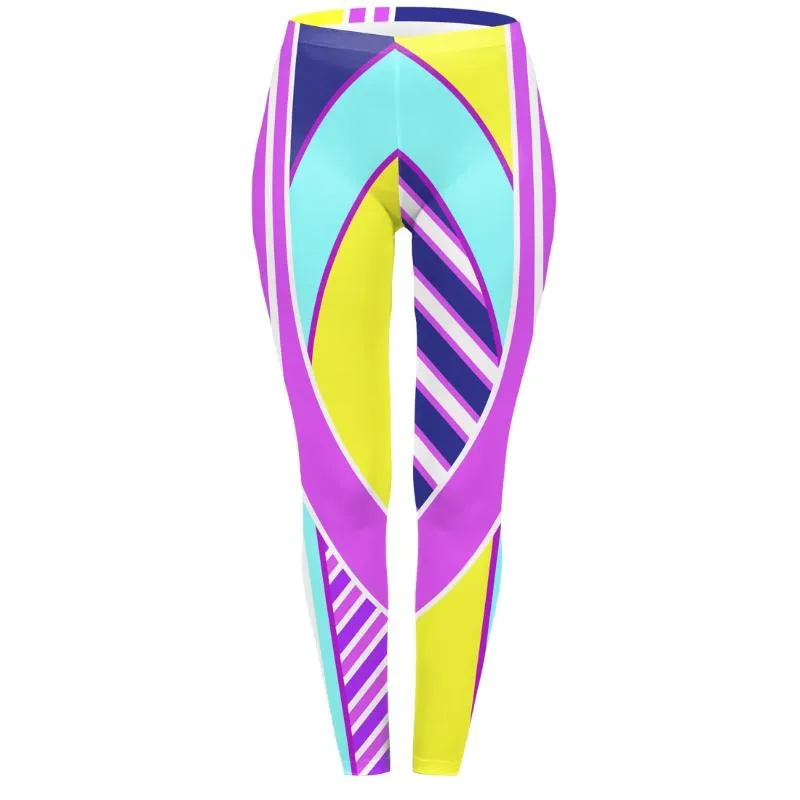 Regular Leggings (8-12 UK Size) - Fluorescent Sport