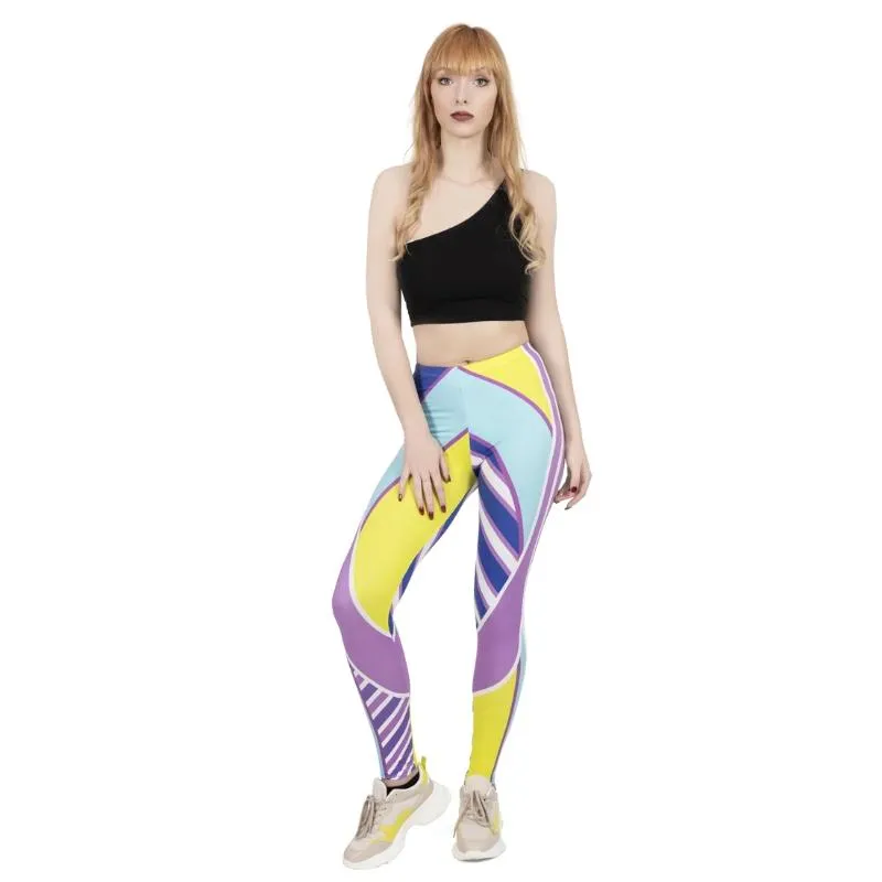 Regular Leggings (8-12 UK Size) - Fluorescent Sport