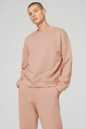 Renown Crew Neck Pullover - Soft Clay