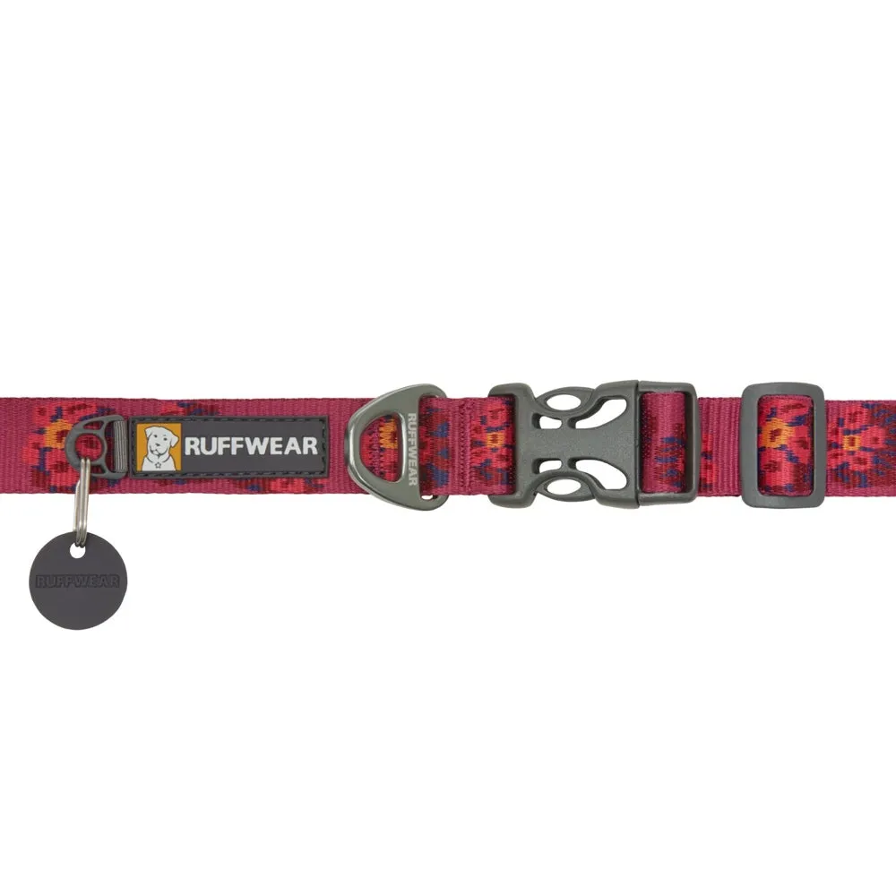 Ruffwear Flat Out Patterned Dog Collar (Alpenglow Burst)