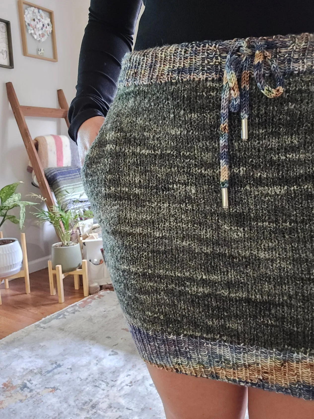 Second Ave Sweatskirt - Knitting Pattern