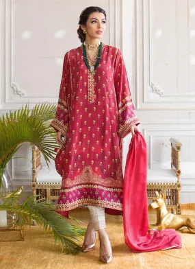 Silk Luxe Pret 21 - Malia Crepe Tunic And Silk Dupatta