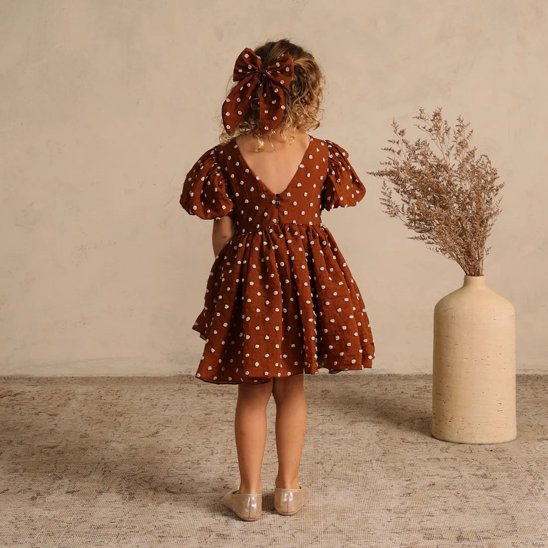 Sofia Dress - Copper