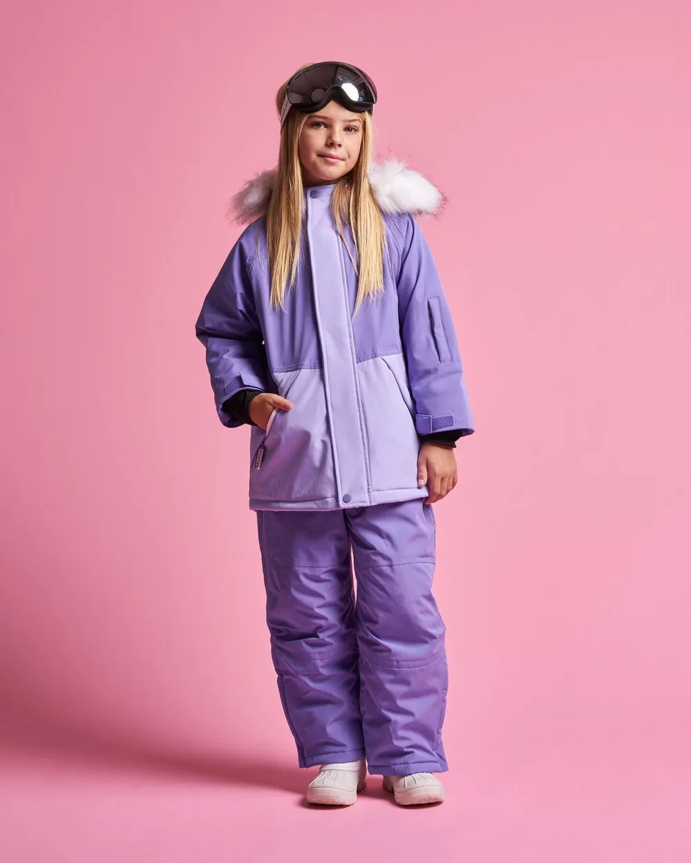 Sparkle the Unicorn - Kids Ski Salopettes