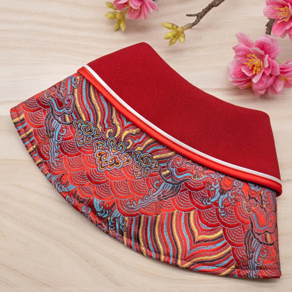 Spring Of Harmony in Dragon Red CNY Cape