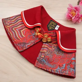 Spring Of Harmony in Dragon Red CNY Cape