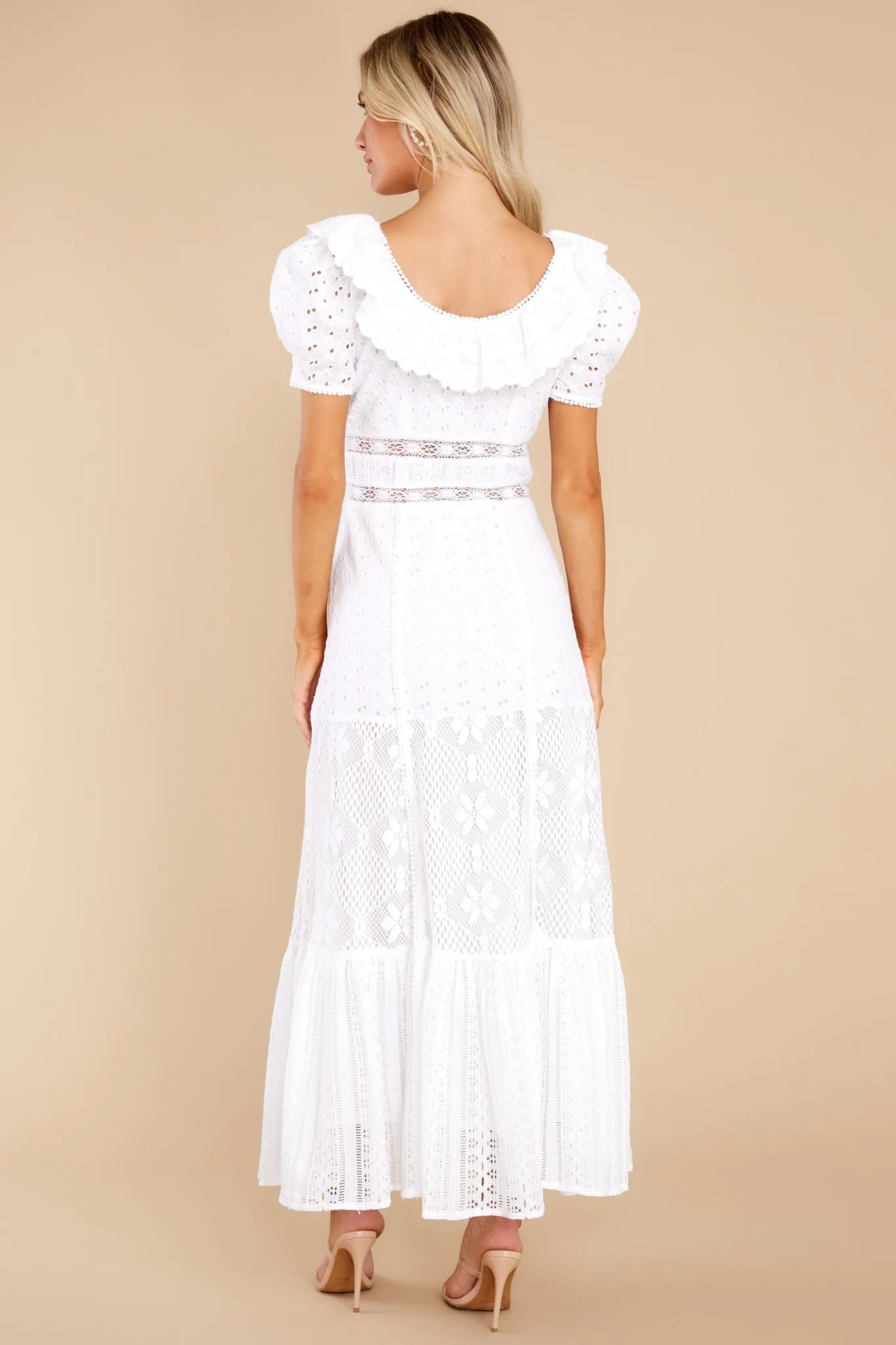 Stassie True White Maxi Dress