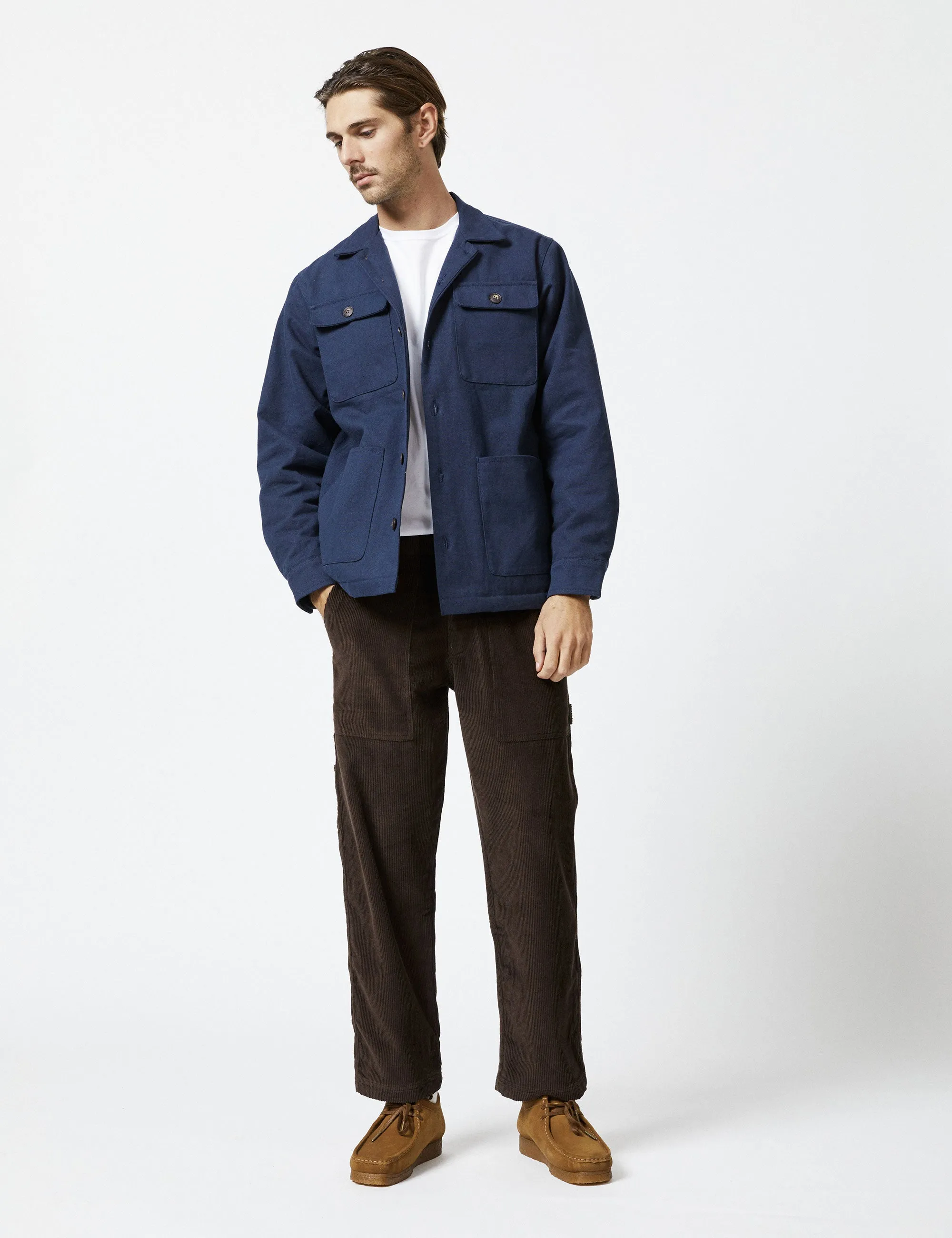 Stockyard Sherpa Jacket - Navy