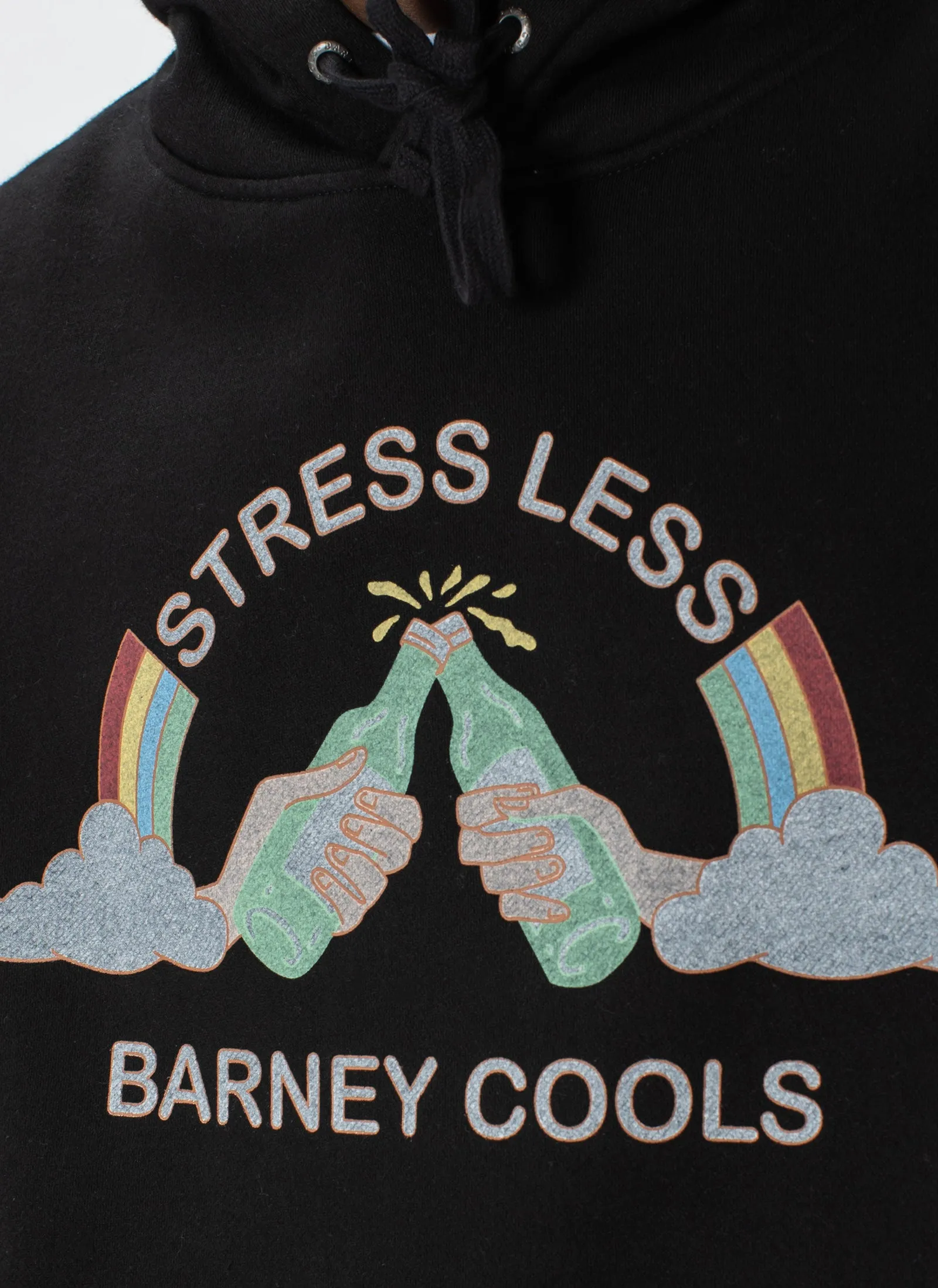 Stress Less Sweatshirt Black