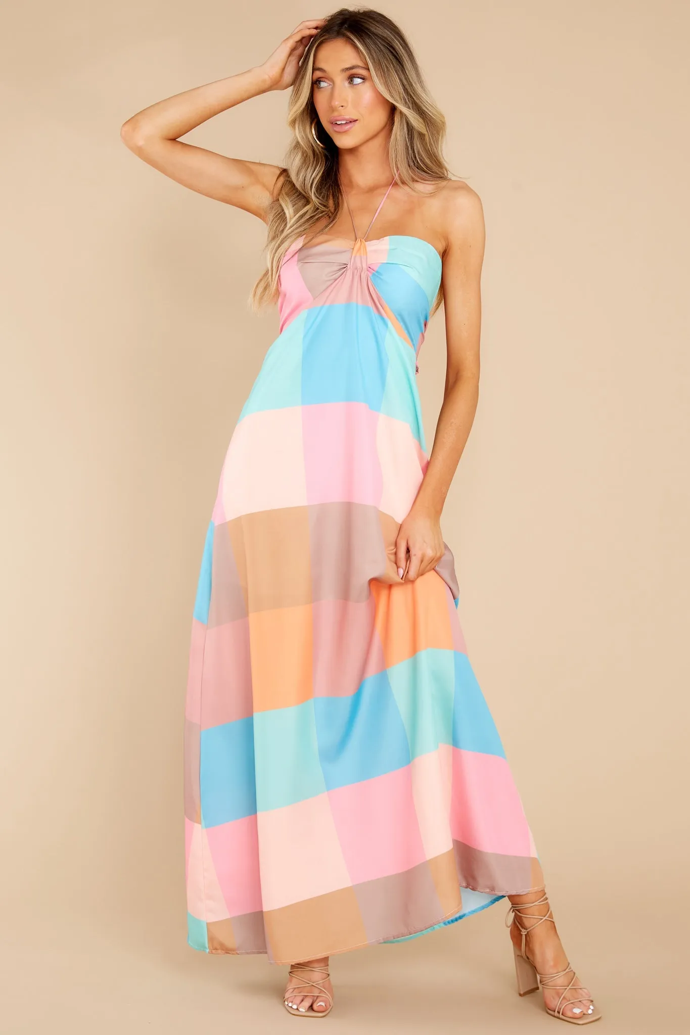 Sweet Surprise Multi Maxi Dress