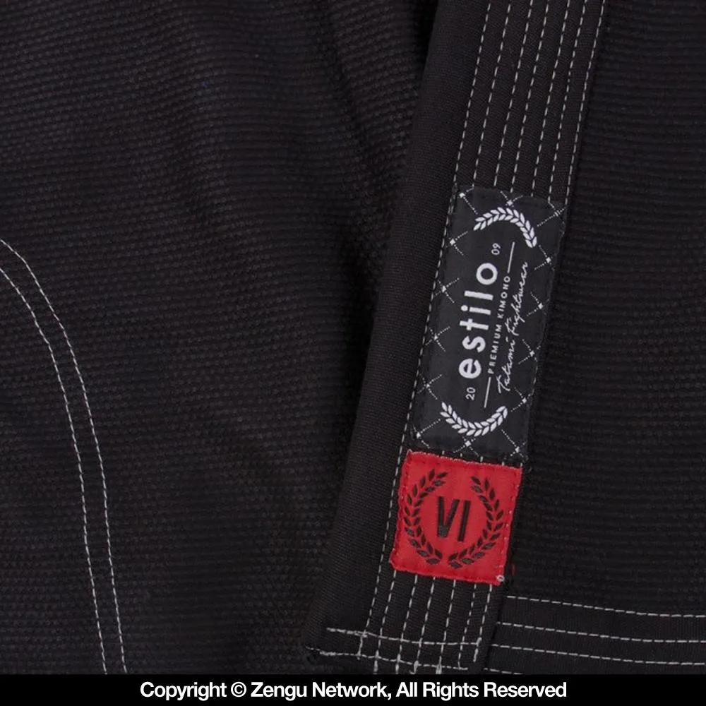 Tatami "Estilo 6.0" Women's BJJ Gi - Black/Silver