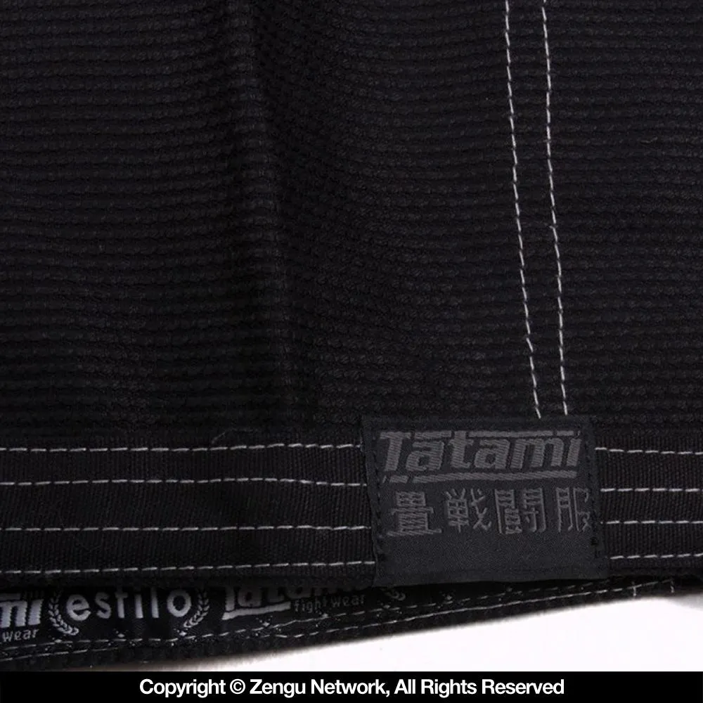 Tatami "Estilo 6.0" Women's BJJ Gi - Black/Silver