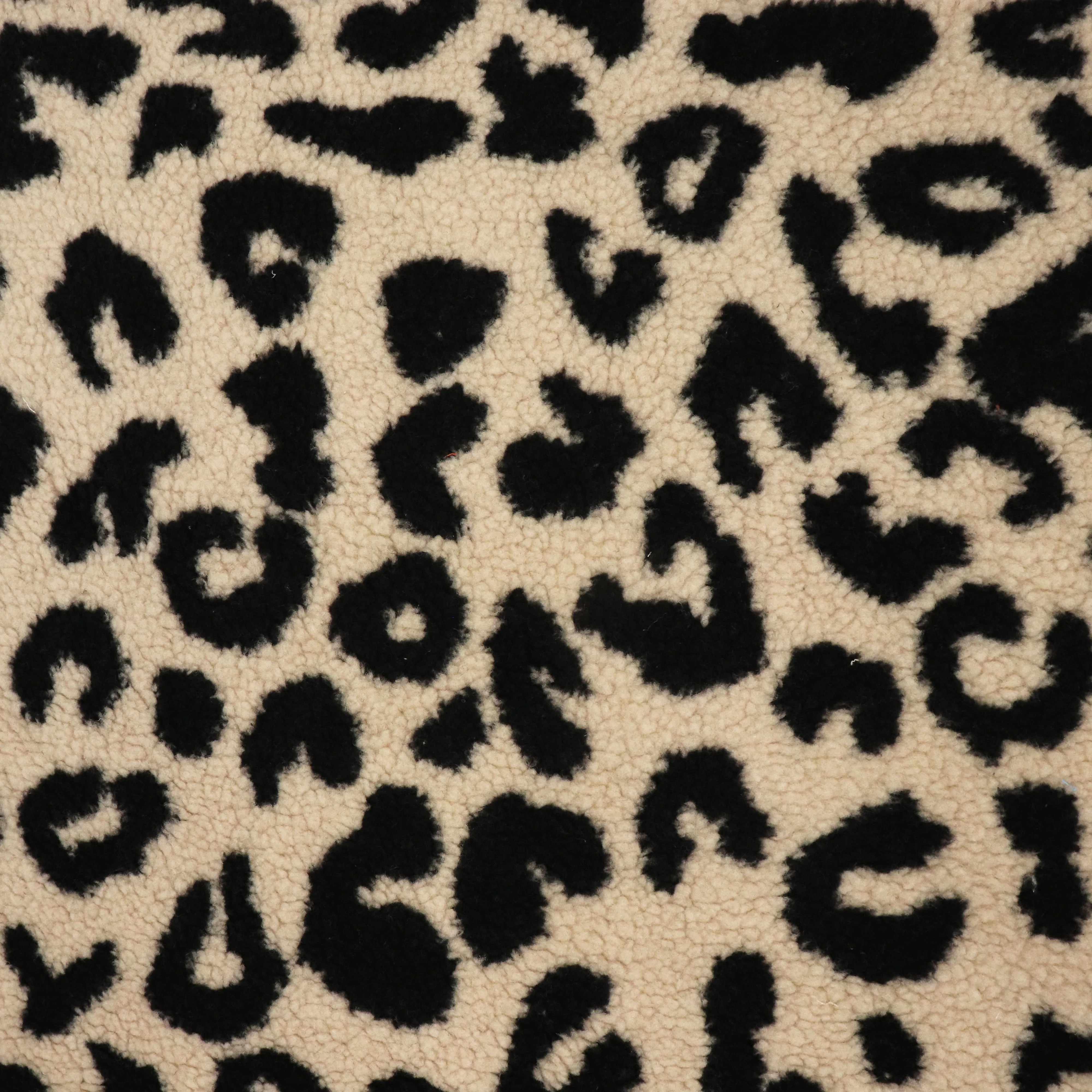 Teddy Fleece Coating  - Leopard