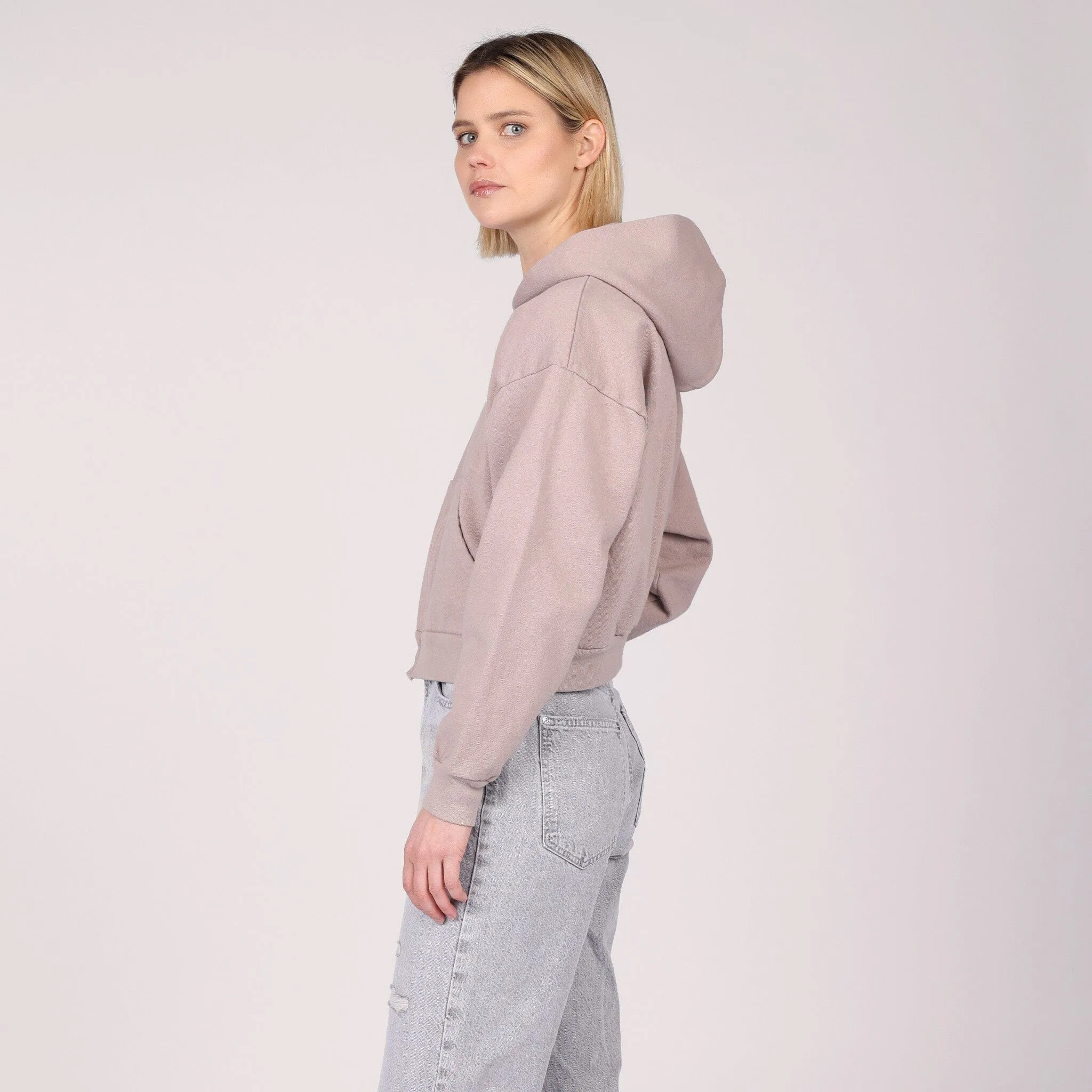 The Mercer Cropped Zip Up