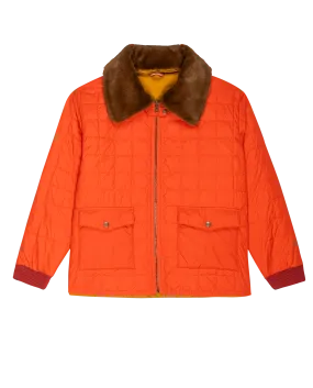 The Reversible Down Logger Puffer. -- Poppy and Amber